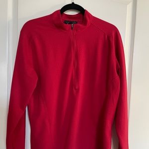 Nike red pullover